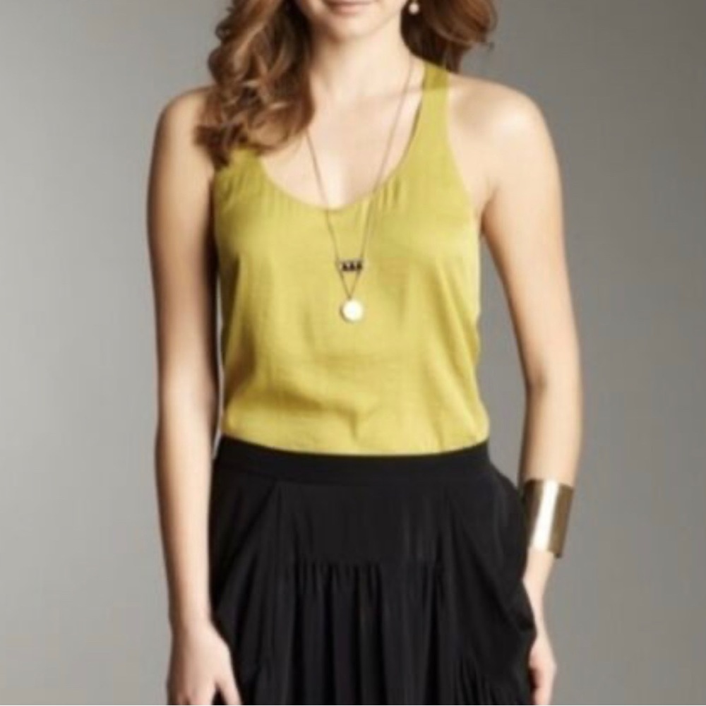 BCBG SILK TOP